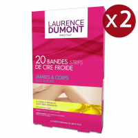 Laurence Dumont France Institut - Body And Legs Cold Wax Strips - 20 x