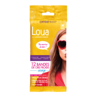 Loua 'Visage' Cold Wax Strips - 12 Units