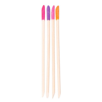 Brushworks 'Crystal' Cuticle Sticks - 8 Pieces