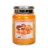 Village Candle Bougie parfumée 'Orange & Cinnamon' - 737 g