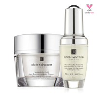 Able Skincare Set de soins anti-âge 'Night Recovery Complex' - 2 Pièces