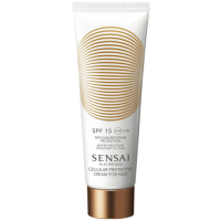 Kanebo Crème solaire pour le visage 'Sensai Silky Bronze Cellular Protective SPF15' - 50 ml