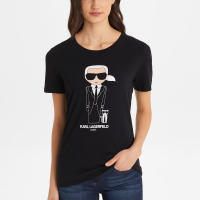 Karl Lagerfeld 'Karl Ikonik Doll' T-Shirt für Damen