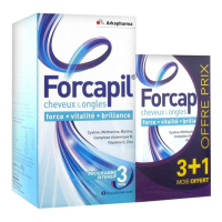 Arkopharma Forcapil Lot - 3Mois+1gr
