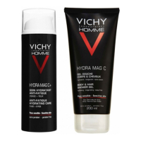 Vichy 'Hydra Mag C+' Moisturizing Cream, Shower Gel - 2 Pieces