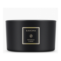 Bahoma London 'Obsidian' 3 Wicks Candle - Patchouli & Musk 400 g