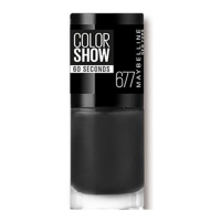 Maybelline Vernis à ongles 'Color Show Nail 60 Seconds' - 677 Blackout 10 ml