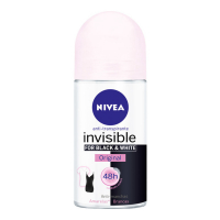 Nivea Déodorant 'Black & White Invisible Roll On' - 50 ml