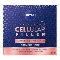 Nivea Crème de nuit 'Hyaluron Cellular Filler + Elasticité' - 50 ml