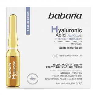 Ampoules 'Hyaluronic Acid Intense Hydration' - 5 Pièces, 2 ml