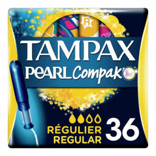 Tampon 'Pearl Compak Regular' - 36 Pièces