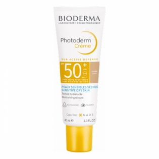 Crème solaire teintée 'Photoderm Crème SPF50+' - Teinte Claire 40 ml