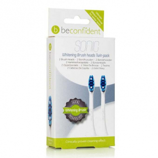 Set de tête de brosse à dents 'Sonic Whitening' - White 2 Pièces