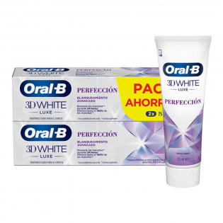 Dentifrice '3D White Luxe Perfection' - 75 ml, 2 Pièces