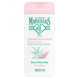 'Aloe Vera and Oatmeal Without Soap' Duschgel - 650 ml