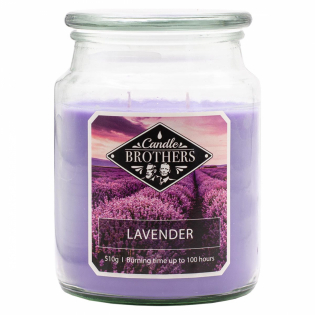 Bougie 2 mèches 'Lavender' - 510 g