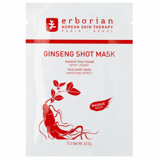 'Ginseng Shot Effet Lissant' Tissue-Maske - 15 g