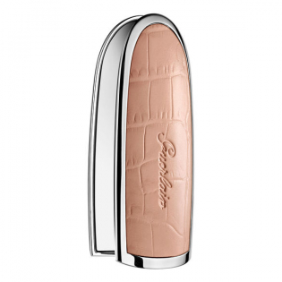 'Rouge G'  Lipstick Case + Mirror - Rosy Nude