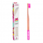 'Bamboo' Toothbrush - Rose Fuschia