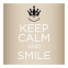 'Keep Calm & Smile' Scented Sachet
