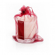 'Octagonal Organza' Large Candle - Just Cookies 220 g