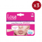 Masque lèvres nourrissant en tissu 'Repulpant' - 5 ml, 3 Pack