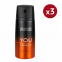 'You Energised' Spray Deodorant - 150 ml - Pack of 3