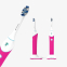 'Pro Sonic S-180 Clean Action' Electric Toothbrush Set - 3 Pieces