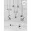 Set de bougies 'Emerald' pour Femmes - 350 g