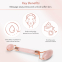'Luxurious Rose Quartz' Facial Roller