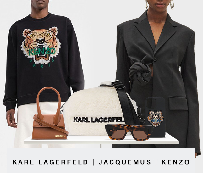 Karl Lagerfeld | Jacquemus | Kenzo