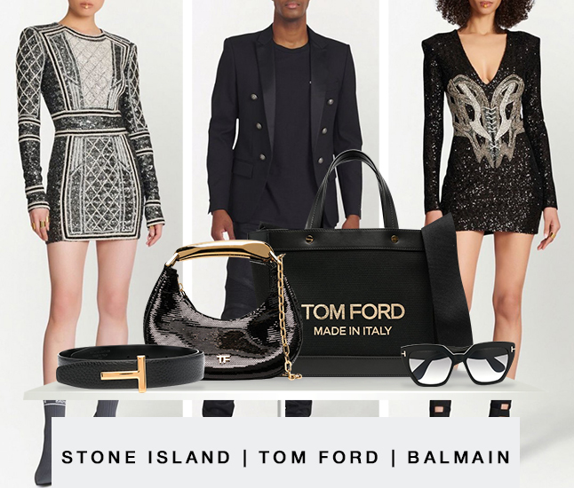 Stone Island | Tom Ford | Balmain