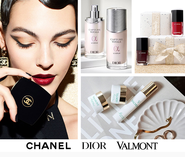 Chanel | Dior | Valmont