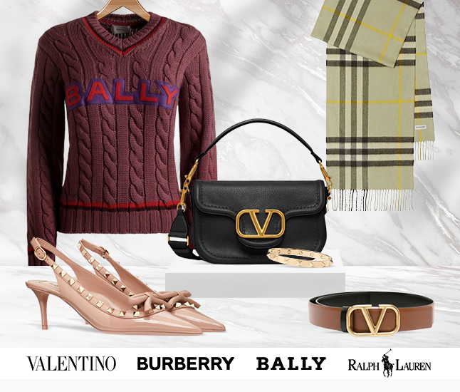 Valentino | Burberry | Bally | Ralph Lauren